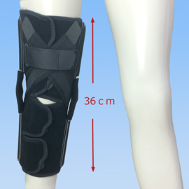 後十字靭帯損傷の固定力が強い膝サポーター｜ニーケアー・ＰＣＬ（正面）